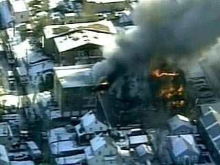В США в результате взрыва обрушился жилой дом
