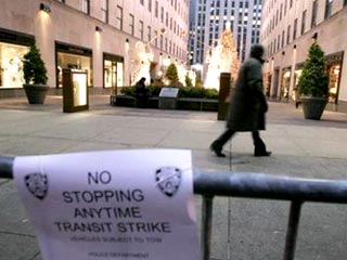 Профсоюз транспортников Нью-Йорка готов прекратить забастовку