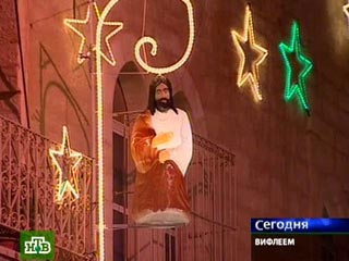 Рождество в Вифлееме встретили свыше 15 тыс. паломников