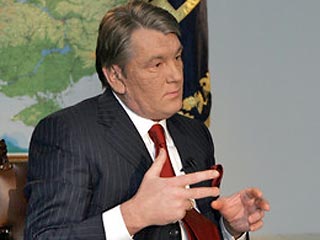 В интервью глава украинского государства выступил с критикой в адрес Верховной Рады. "Мы имеем парламент, который не соответствует политической структуризации общества", - заявил Ющенко