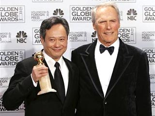 В этом году премию за "лучший фильм-драму" получила картина Энга Ли "Горбатая гора"