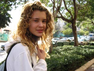 Приехавшая 9 лет назад с Украины Саша Мартыненко стала "Моделью Израиля 2006"