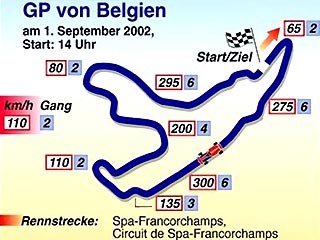 Гран-при Бельгии исключен из календаря "Формулы-1"