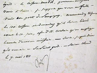 Письмо Наполеона к Жозефине будет выставлено на аукционе в Москве