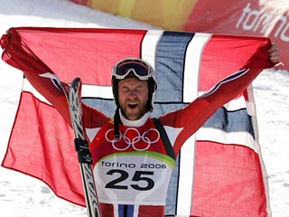 Кьетиль-Андре Амодт стал трехкратным олимпийским чемпионом в супергиганте