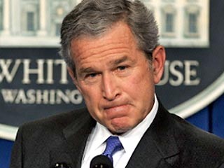 Большинство американцев не удовлетворены местом США в мире и считают, что мировые лидеры не уважают президента Джорджа Буша