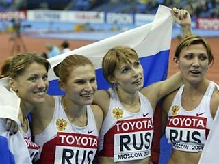 Россия выигрывает "зимний" чемпионат мира по легкой атлетике