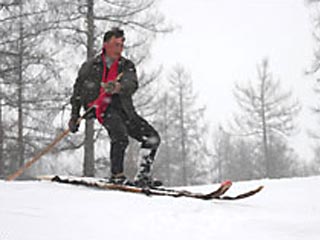Первые лыжники, возможно, появились в Китае, а не в Скандинавии
