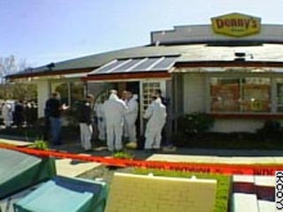 В городе Писмо-Бич (штат Калифорния) на юге США два человека погибли и еще двое были ранены в среду в результате вооруженного налета на один из ресторанов