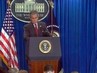 Президент США Джордж Буш с недоумением относится к спорам о том, должна ли Америка способствовать распространению свободы и демократии в мире. Как он подтвердил на пресс-конференции во вторник в Белом доме, для него ответ на этот вопрос самоочевиден