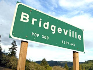 Калифорнийский город Бриджвилль, знаменитый тем, что стал первым, проданным через интернет, вновь выставлен на продажу. Торги на аукционе eBay начнутся 4 апреля. Стартовая цена - 1,75 млн долларов