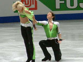 Российская танцевальная пара только седьмая после обязательной программы