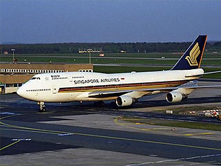 Самолет авиакомпании Singapore Airlines, прилетевший из Таиланда в Копенгаген, был отправлен в карантин