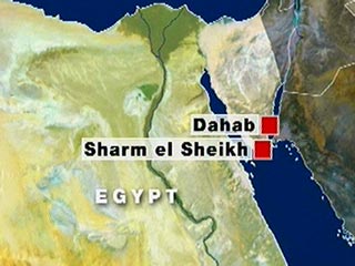 В египетском курортном городе Дахаб прогремели три взрыва: много раненых