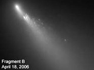 В середине мая сравнительно недалеко от Земли пролетит распавшаяся на части комета