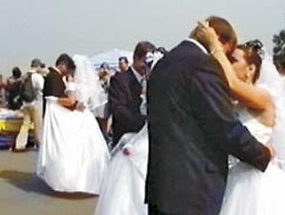 На минувшей неделе в Москве заключено вдвое больше браков, чем обычно