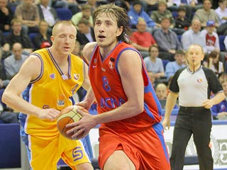 ЦСКА выиграл и второй матч финальной серии чемпионата России по баскетболу