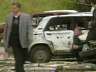 У Госуниверситета Ингушетии взорван начиненный взрывчаткой автомобиль
