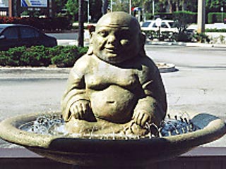 Воры украли статую Будды весом 270 кг из японского ресторана в штате Флорида
