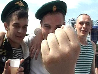 На праздновании Дня пограничника в парке Горького не обошлось без поножовщины