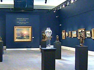В Лондоне в среду завершился аукцион русского искусства знаменитого дома Sotheby's. На нем продано более 490 произведений русского изобразительного и прикладного искусства за 27 млн 670 тыс фунтов стерлингов