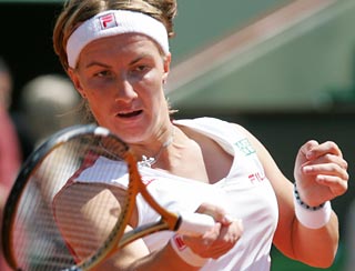Светлана Кузнецова впервые вышла в полуфинал Roland Garros