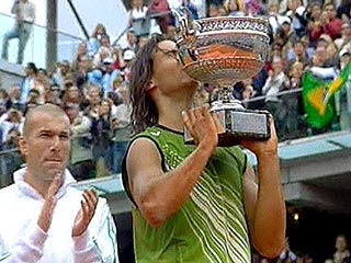 Рафаэль Надаль выиграл Roland Garros