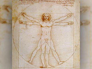 Автор статьи доктор Пол Браун с характерным британским юмором использует рисунок человека, сделанный Леонардо да Винчи, чтобы изложить предложения, возникшие в ходе обсуждения, и в некотором роде направить их лично "высшему дизайнеру" - Создателю