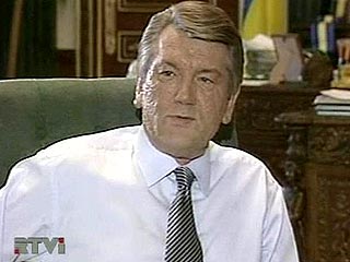 Ющенко намерен посетить матч Италия - Украина