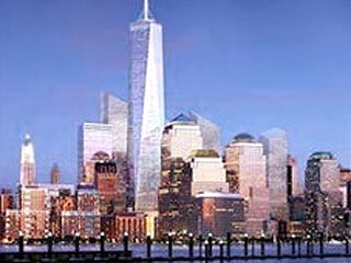 В Нью-Йорке представлен новый проект WTC - "Башня свободы" высотой 541 метр