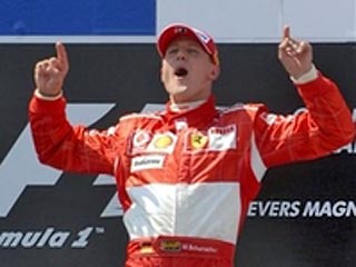    Михаэль Шумахер опять выигрывает Гран-при Франции