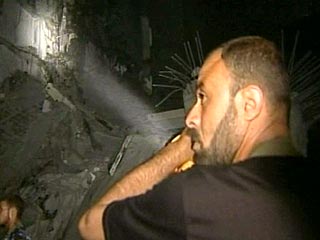 Израильские ВВС нанесли в ночь на понедельник второй за неделю удар по зданию палестинского МИД в городе Газа