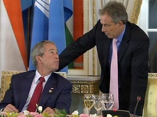 Президент Буш неформально рассказал в невыключенный микрофон, как он относится к "Хизбаллах"