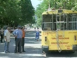 В Тирасполе обнародован список пострадавших при взрыве троллейбуса в воскресенье