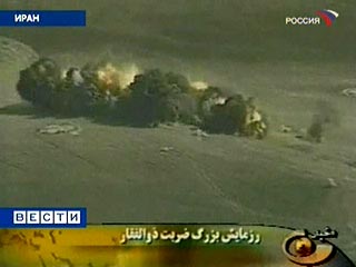 Иран испытал тактическую ракету "Саега" класса "земля-земля"