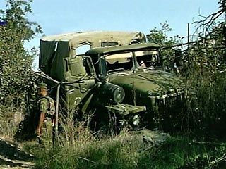 В Чечне при подрыве автомашины "Урал" пострадали четверо военнослужащих