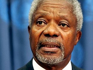 Генсек ООН Кофи Аннан отправляется в крупное турне по странам Ближнего и Среднего Востока