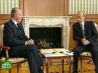 Президент Путин встретился с королем Испании в Сочи