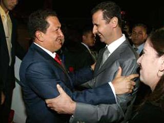 Уго Чавес приехал в Сирию, чтобы заключить союз против США