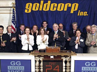 Канадская золотодобывающая Goldcorp за 8,6 млрд долларов приобретает американского конкурента