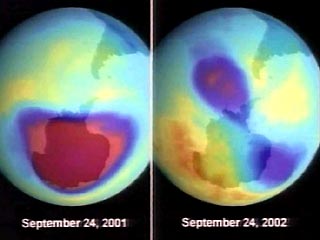 Так или иначе, но специалисты пришли к выводу, что с 1997 года озоновый слой, за исключением пространства над полюсами, прекратил уменьшаться