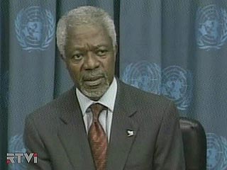 Израиль и "Хизбаллах" согласились на посредничество Кофи Аннана в освобождении похищенных израильтян