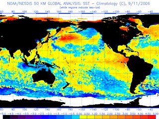 В Тихом океане снова зародился климатический феномен Эль-Ниньо