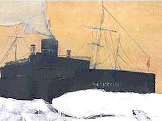 Фрагменты легендарного парохода "Челюскин", раздавленного льдами в Чукотском море в феврале 1934 года, подняты со дна в ходе экспедиции учеными-подводниками