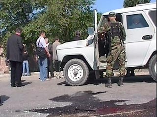В Грозном милицейский УАЗ попал в засаду: пять оперативников погибли