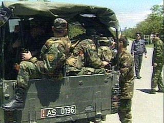 В зоне грузино-осетинского конфликта подорвался УАЗ спецназа Минобороны Грузии: двое раненых