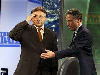 Президент Пакистана Мушарраф получил свои 15 минут славы в комедийном шоу в США
