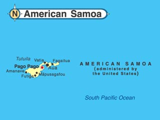 После землетрясения у островов Самоа образовалось цунами