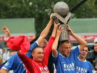 Сборная России стала чемпионом мира по футболу среди бездомных