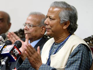 Нобелевская премия мира 2006 года присуждена гражданину Бангладеш Мохаммеду Юнусу и созданному им Grameen Bank